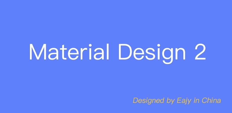Material Design 2 screenshots