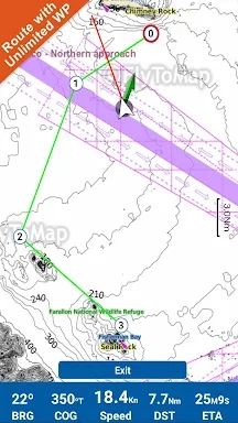 AIS Flytomap GPS Chart Plotter screenshots
