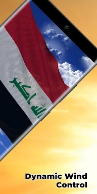 Iraq Flag Live Wallpaper screenshots