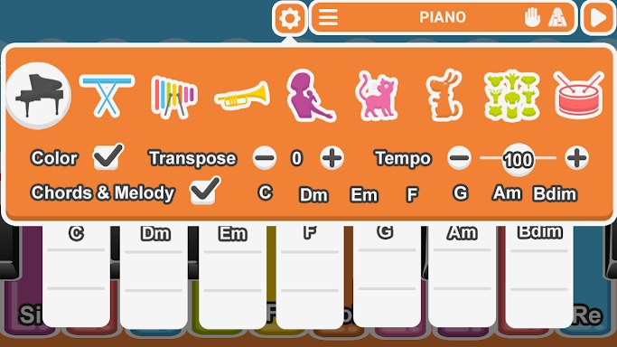 Kids Piano screenshots