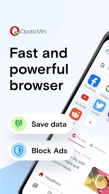 Opera Mini: Fast Web Browser screenshots