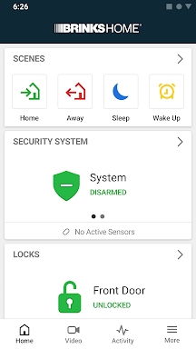 Brinks Home Security screenshots
