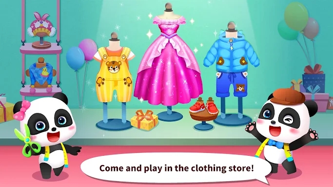 Baby Panda's Fashion Dress Up screenshots