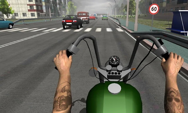 Russian Moto Traffic Rider 3D screenshots