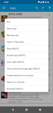 App Manager screenshots
