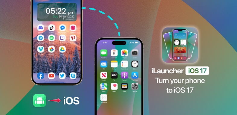 Launcher iOS17 - iLauncher screenshots
