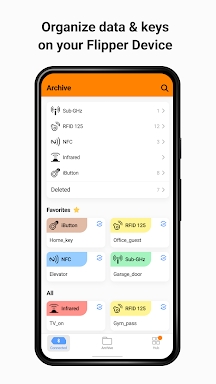 Flipper Mobile App screenshots