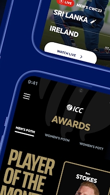 ICC Cricket screenshots