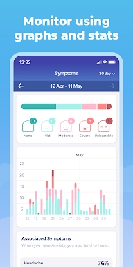 Symptom & Mood Tracker screenshots