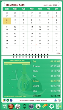 Arabic Calendar screenshots