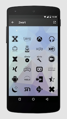 Zwart - Black Icon Pack screenshots