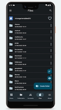 FolderSync screenshots