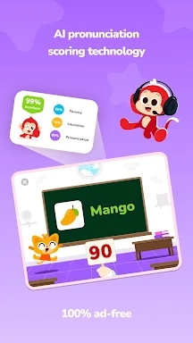 Monkey Junior-English for kids screenshots