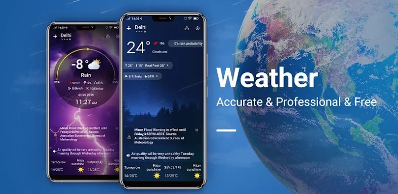Live Weather & Radar - Alerts screenshots