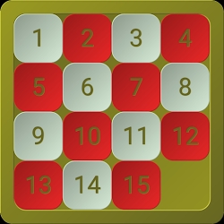 15 Puzzle Game (by Dalmax)