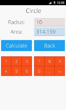 Area and Volume Calculator screenshots