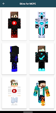 Youtuber Skins for Minecraft screenshots