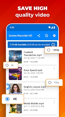 Screen Recorder: Facecam Audio screenshots
