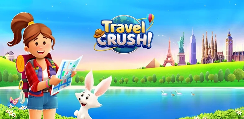 Travel Crush - Match 3 Game screenshots