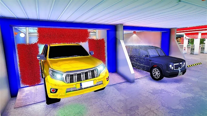 Real Prado Car Wash Service Station: Car Games screenshots