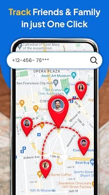 GPS Tracker : Find my phone screenshots