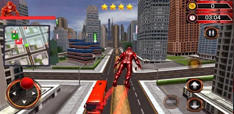Iron Rope Hero War  Superhero screenshots