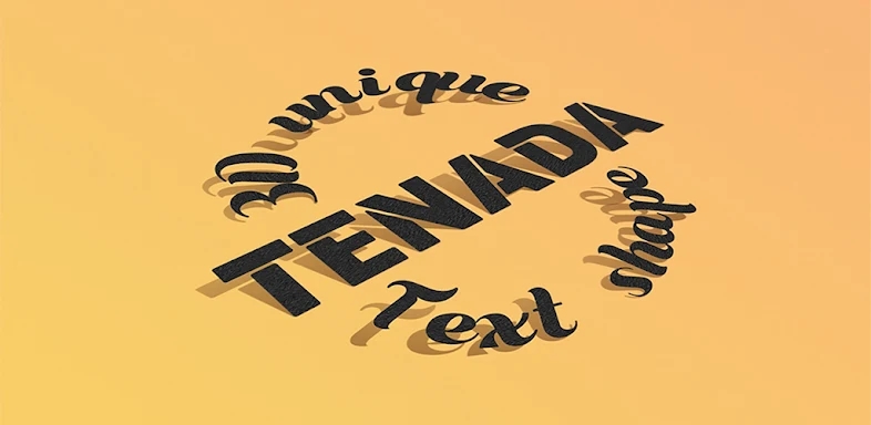TENADA: 3D Animated Text Art screenshots