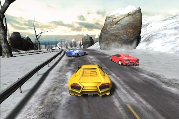 Car Racing Winter screenshots