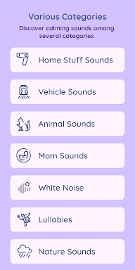 Baby Sleep: White Noise & Care screenshots