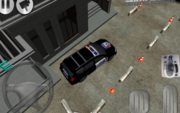 3D Police Car Parking screenshots