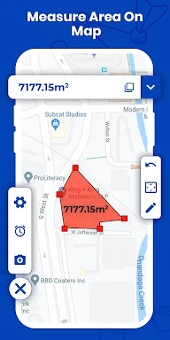GPS Area Calculator screenshots