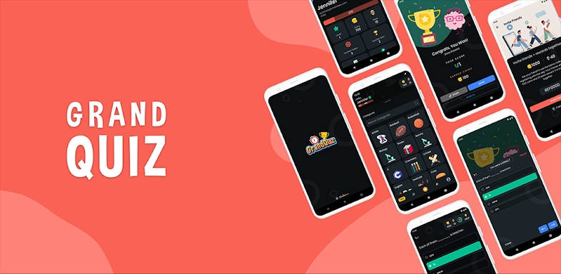 GrandQuiz - Play, Win Rewards screenshots