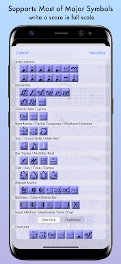 iWriteMusic - music composer screenshots