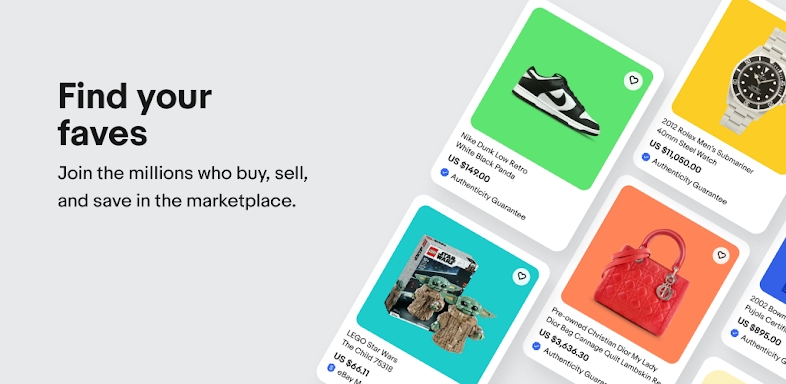 eBay: Shop & sell in the app screenshots