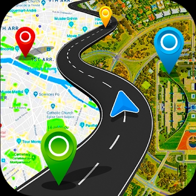 GPS Navigation Globe Map 3D screenshots