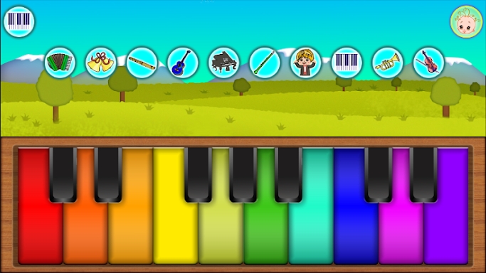 Baby Piano screenshots