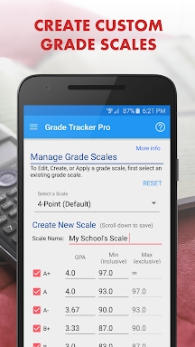 Grade Tracker Pro (Free!) screenshots