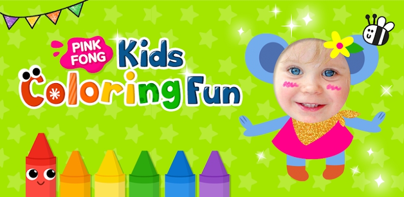 Pinkfong Coloring Fun for kids screenshots