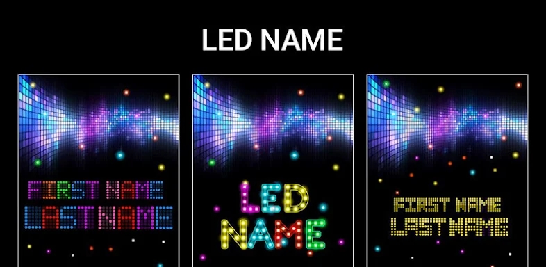 LED Name screenshots