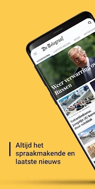 De Telegraaf nieuws-app screenshots