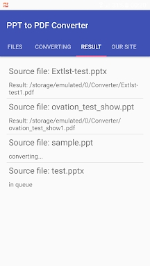 PPT to PDF Converter screenshots