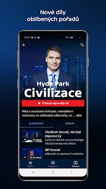 iVysílání České televize screenshots