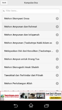 Doa-Doa di Al-Qur'an / Hadits screenshots