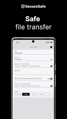 SecureSafe Password Manager screenshots