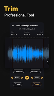 Music Player with Equalizer screenshots