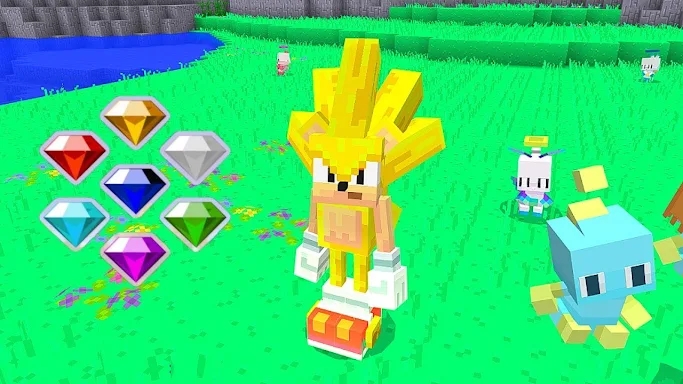 Sonik Mod for Minecraft Skins screenshots