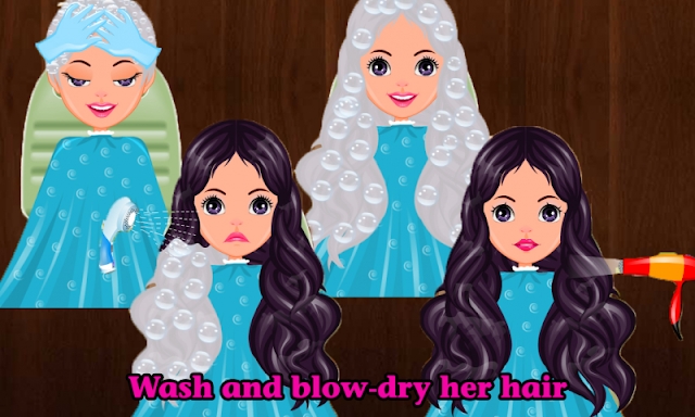 Hair salon Hairdo - Girl games screenshots