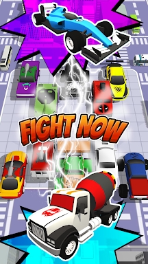 Superhero Car Merge Battle screenshots
