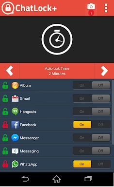Messenger and Chat Lock screenshots