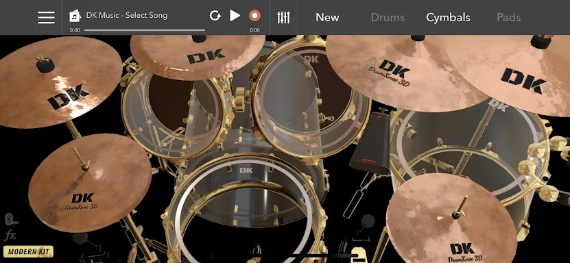 DrumKnee 3D Drums - Drum Set screenshots